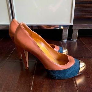 Custom-made Italian Lambskin Suede Leather Heels